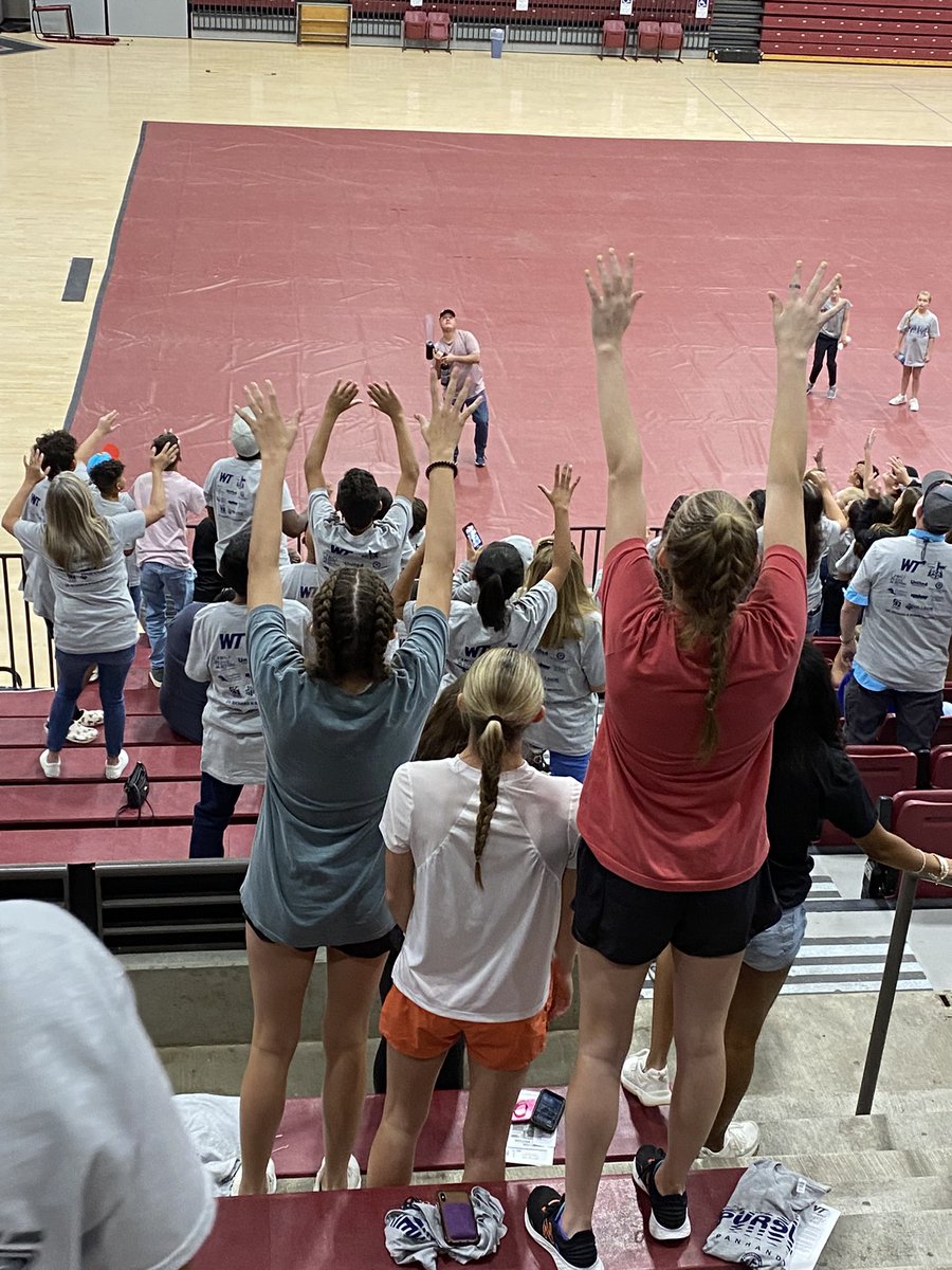 CanyonHighFCA21's tweet photo. FCA Rally at WT. Great times!! https://t.co/OhJJoPw0GN