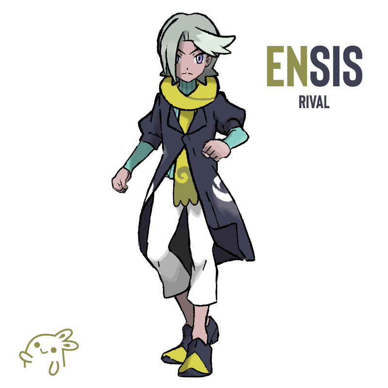 Pokemon Trainer Type Rival RIVAL ENSIS ENG: He comes from a family of powerful pokémon trainers ...
