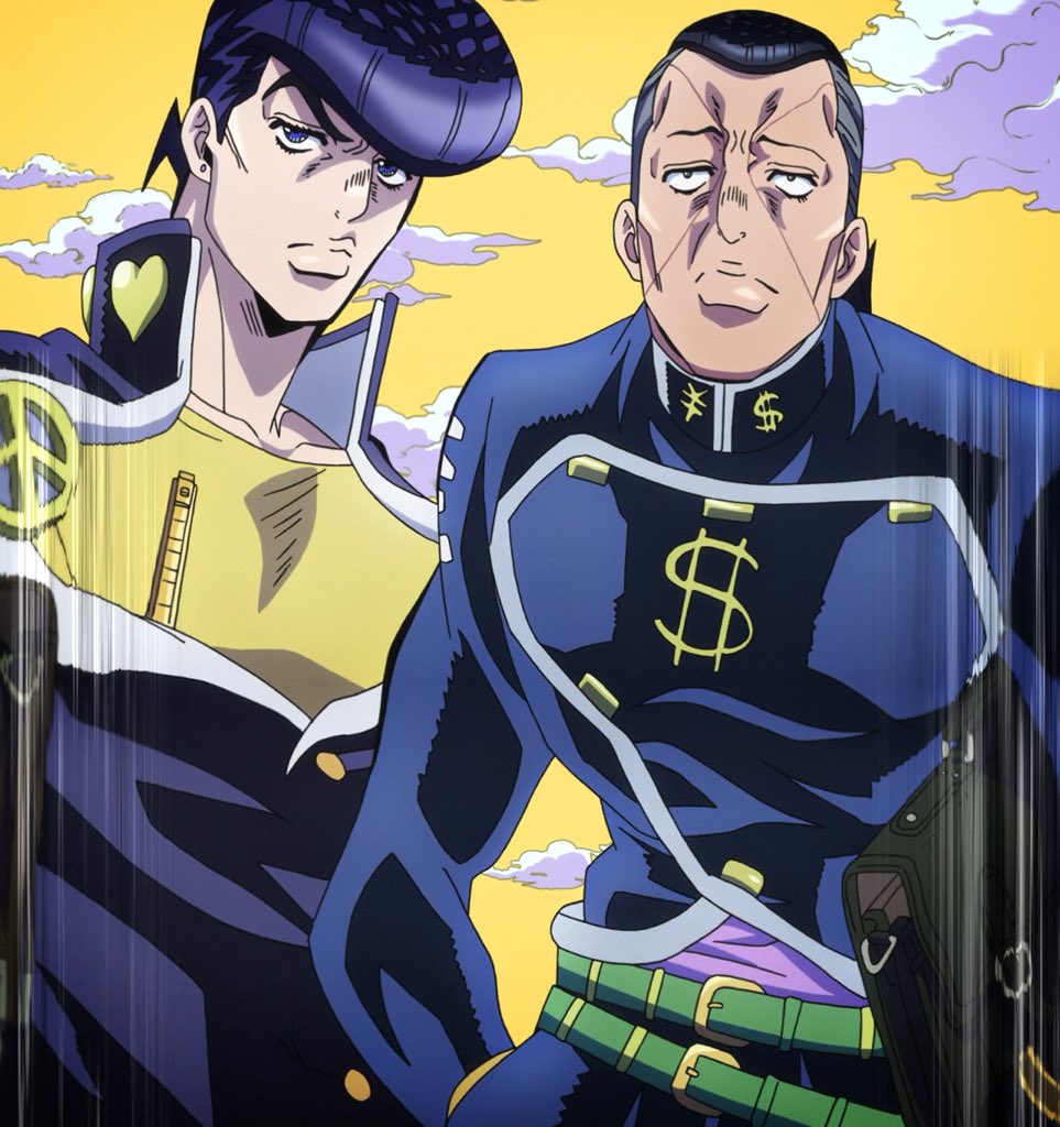 Josuke & Okuyasu. 