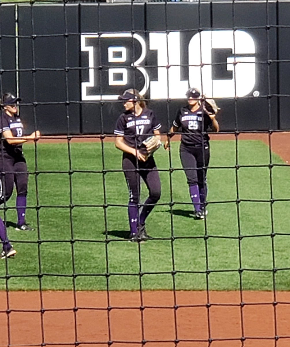<a href="/lcurry53/">Lauren Curry</a> just drilled a base hit to left field in her first collegiate at bat at BIG10 Northwestern