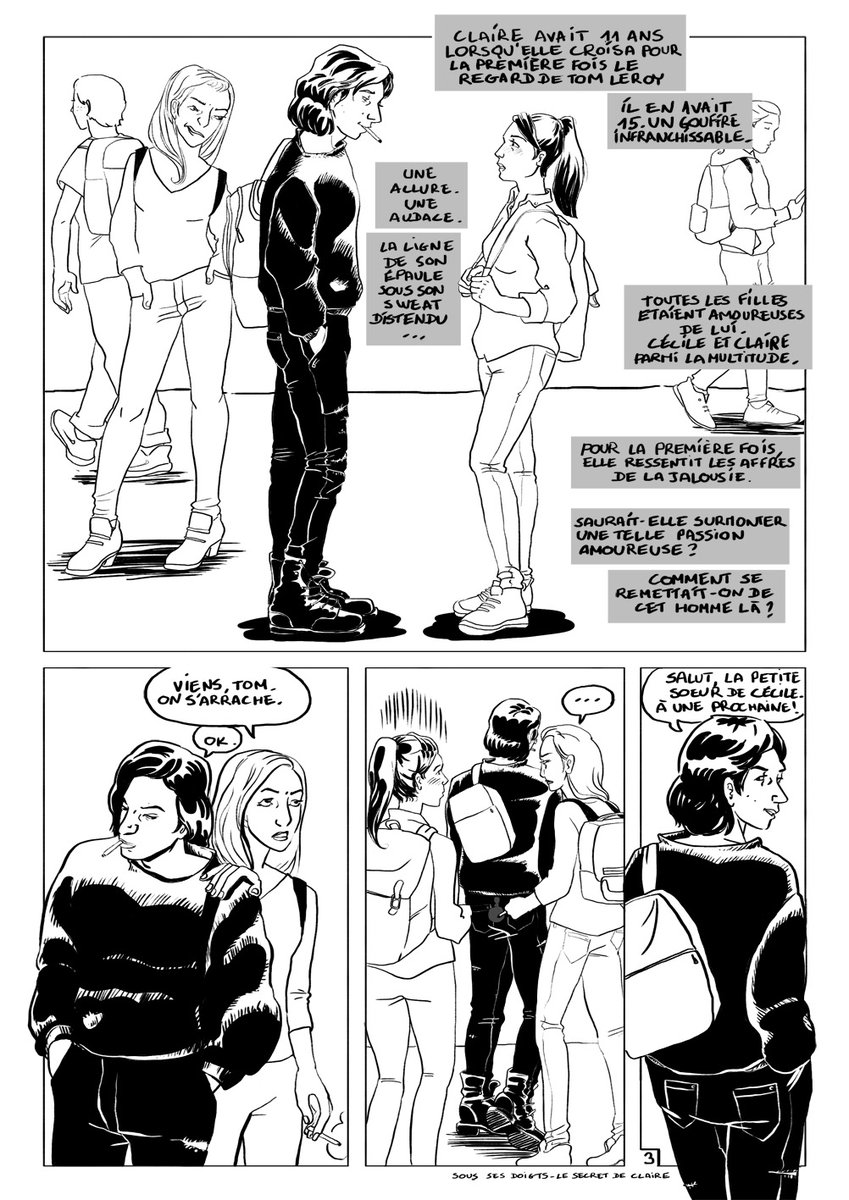 GoudinLopez's tweet photo. SOUS SES DOIGTS t1 : le secret de Claire
Edité par les éditions So Romance https://t.co/DXyfGZAhGY