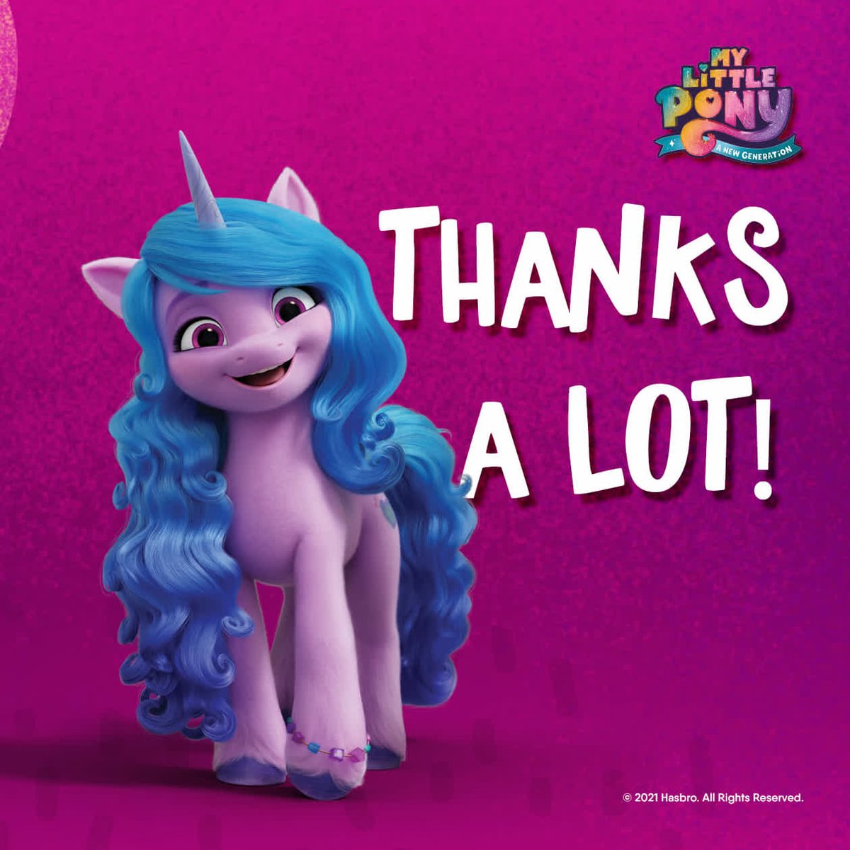My little pony a new generation 2021 - Character names | Greeting Card