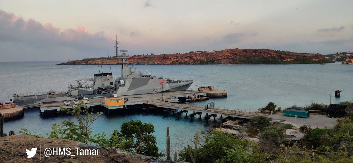 HMS Tamar (@hms_tamar) on Twitter photo Good afternoon from sunny Curacao, the first of many stops for <a href="/hms_tamar/">HMS Tamar</a> as she heads towards the Indo-Asia Pacific #IAP. #TeamTamar has received such a lovely welcome! <a href="/ukinnl/">UK in NL🇬🇧🇳🇱</a> <a href="/CuracaoTravel/">Curaçao Tourist Board</a> <a href="/kon_marine/">Koninklijke Marine</a> #LiveTheAdvert #ForwardDeployed #GlobalBritain Good afternoon from sunny Curacao, the first of many stops for <a href="/hms_tamar/">HMS Tamar</a> as she heads towards the Indo-Asia Pacific #IAP. #TeamTamar has received such a lovely welcome! <a href="/ukinnl/">UK in NL🇬🇧🇳🇱</a> <a href="/CuracaoTravel/">Curaçao Tourist Board</a> <a href="/kon_marine/">Koninklijke Marine</a> #LiveTheAdvert #ForwardDeployed #GlobalBritain