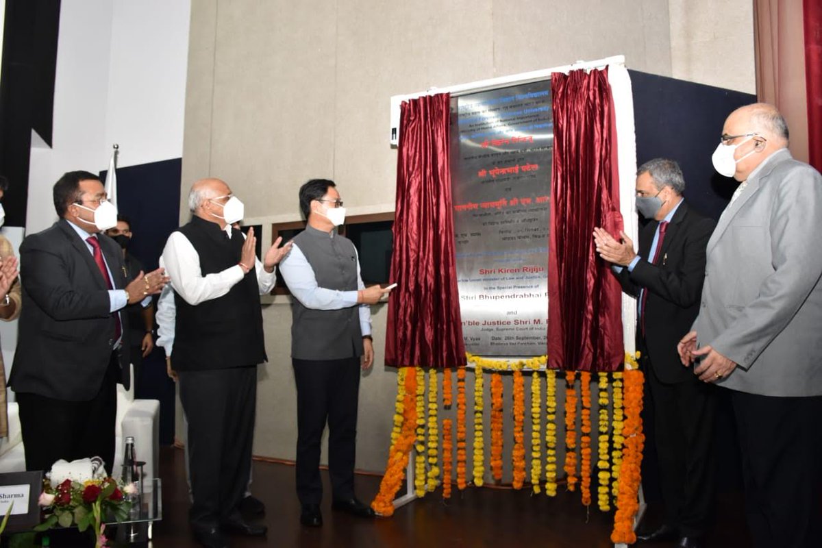 School of Law, Forensic Justice & Policy Studies inaugurated at NFSU