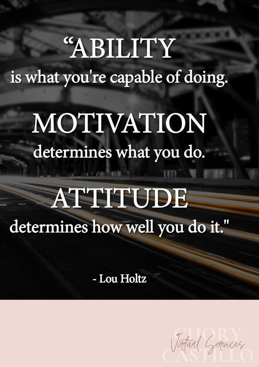 CastilloChory's tweet image. Know your ability, with strong motivation and the right attitude. Success will fall in its proper place. #virtualassistant #cheapandqualityservice