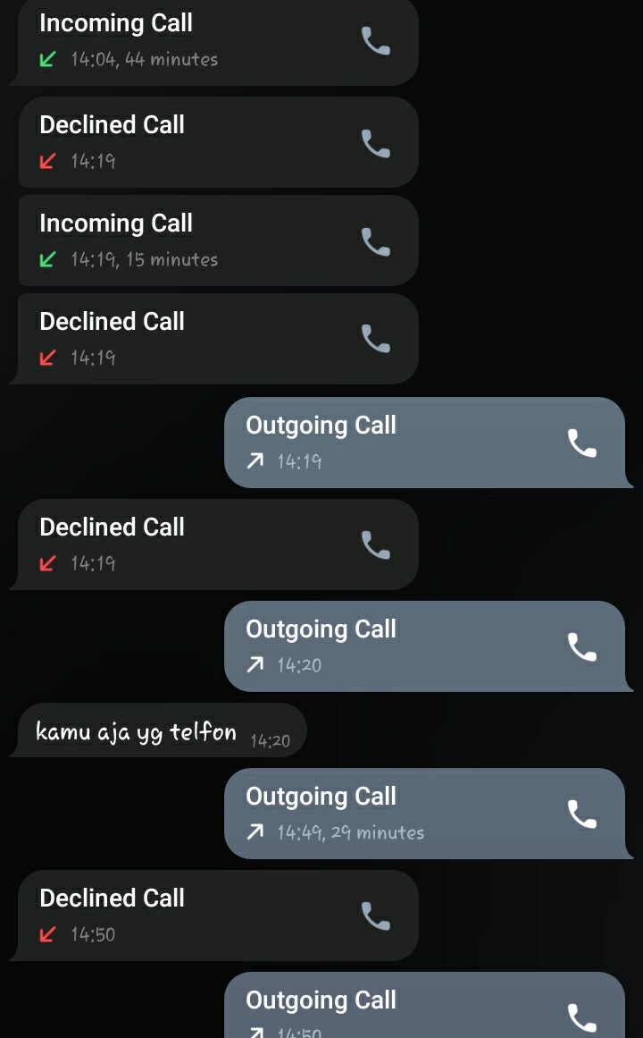 sinyal aja menghalangi ... 😪 but yah setidak nya terobati