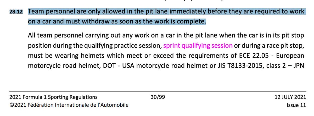 According to the #F1 Sporting Regulations the dummy pitstop of #Mercedes was illegal, but not a single team asked for an investigation. Did the rule change? #RussianGP #Verstappen <a href="/VanGamerenF1/">Rob van Gameren</a>