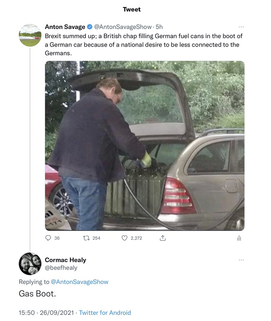 If Carlsberg did tweet replies.