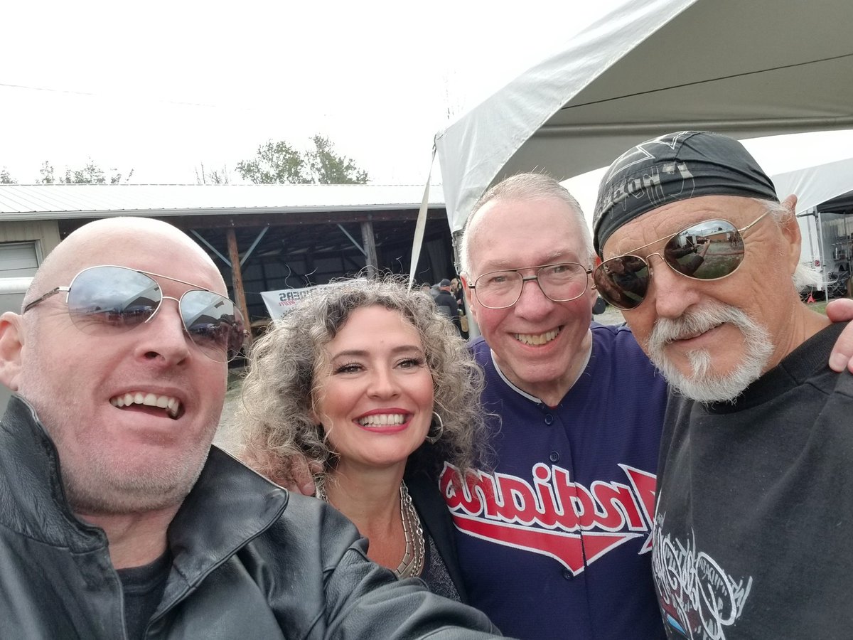 Great Day at Biketoberfest 2021! <a href="/917GIANTFM/">Classic Rock 91.7 GIANT FM</a> #PatPorterShow <a href="/MooreInfamous/">Jay Moore</a> <a href="/WellandCountyMC/">WellandCountyMC</a> Jay, Jenn, Pat &amp; Walter..