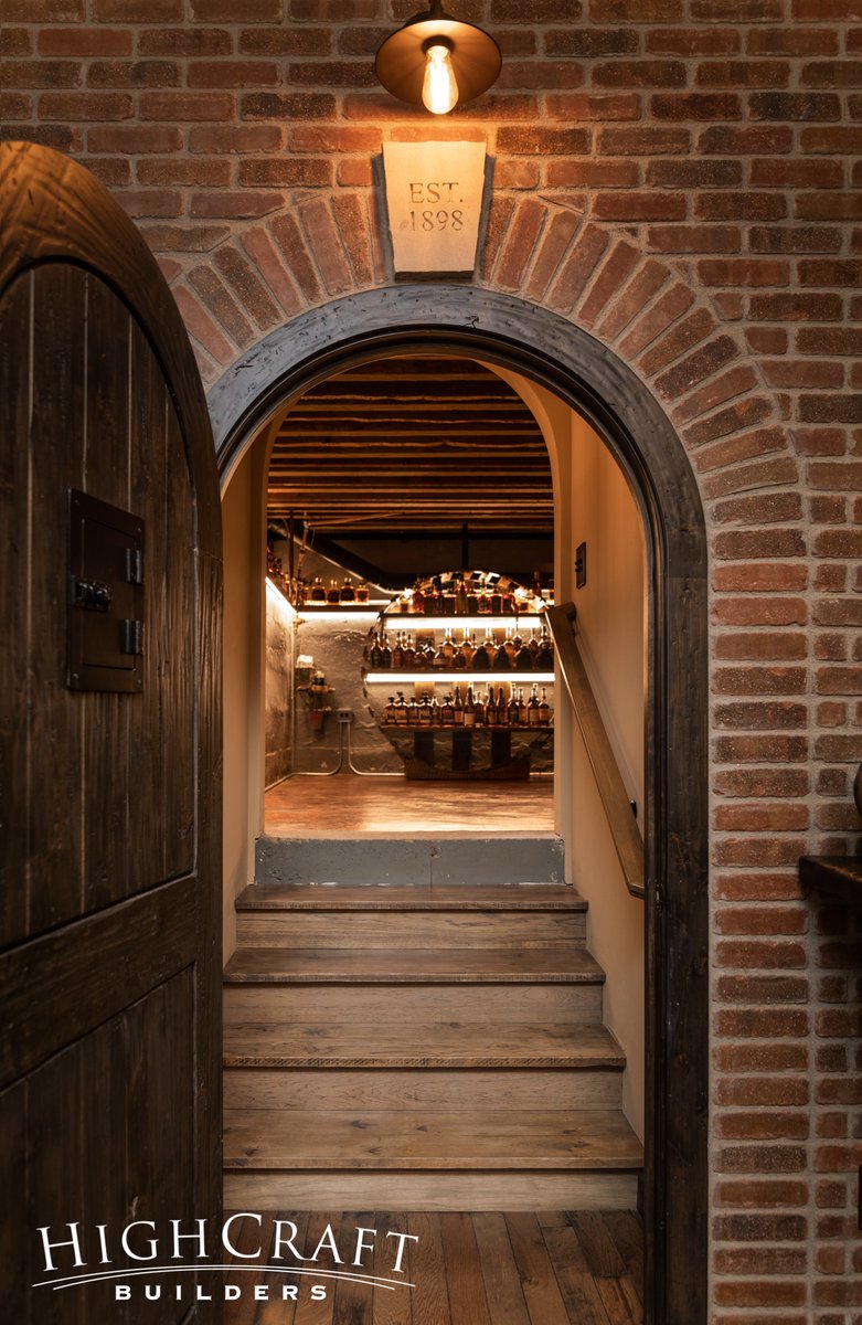 HighCraft's tweet photo. This basement remodel has everything, including a hidden speakeasy! Explore the private whiskey tasting room (and more) in today’s blog. https://t.co/dUeFabJMcN https://t.co/I6n7C643x0