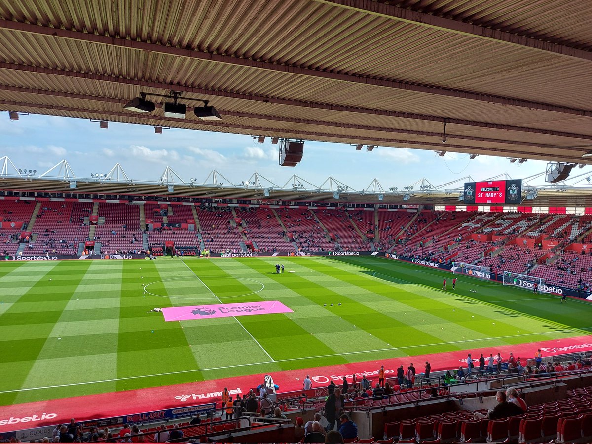 Saints_AD's tweet photo. We are ready at St Mary's for #saintsfc vs #wolves kick off 2pm @AlanMarchSport https://t.co/cudQMrmCyV