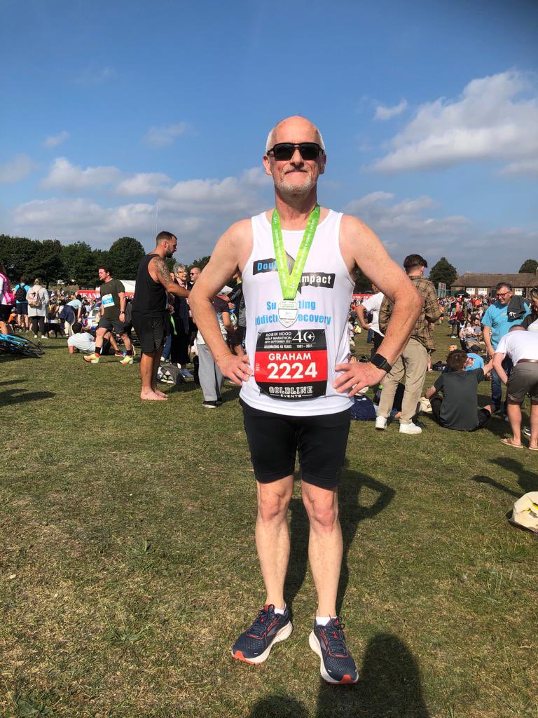 DI_Runs's tweet photo. Brilliant day @RobinHoodHalf, blog to follow later this week about plans to take our running programme on the road, sorry about the pun. Recovery Running Goes On Tour 2022. Watch out Lincoln Boston Nottingham Notts, here we come @DI_Recovery @SobarNottm #addictionrecovery https://t.co/l8WsSkhWU9