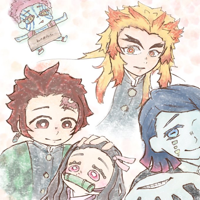 ぴさんがTwitterに投稿した竈門炭治郎(鬼滅の刃)のイラスト。