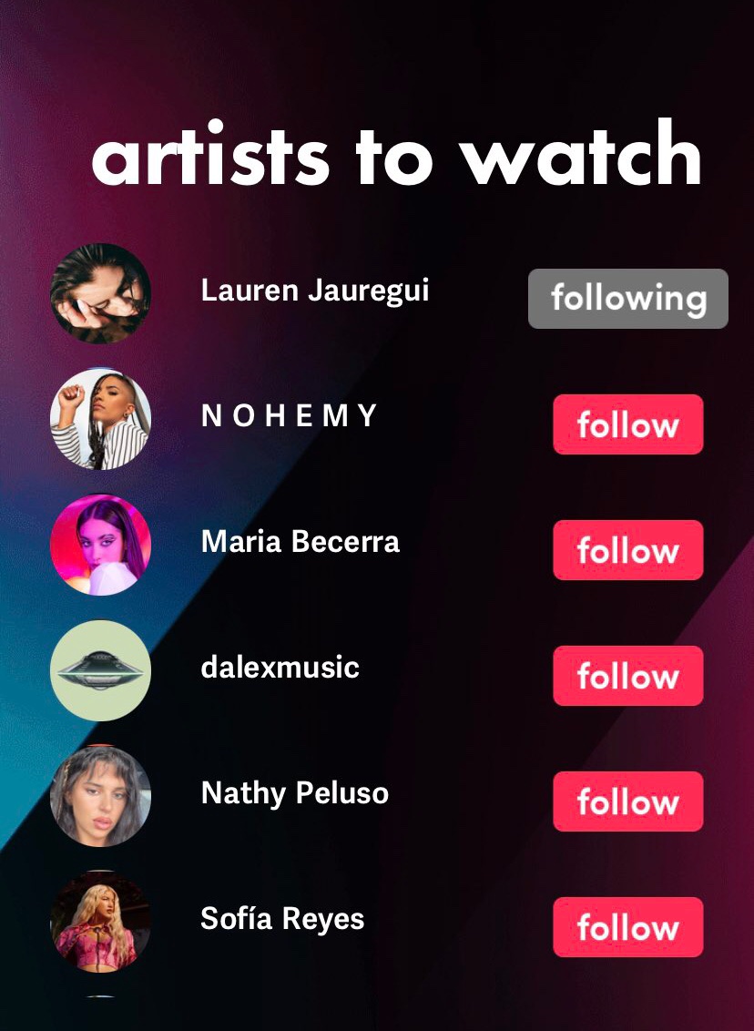 LMJUpdates's tweet photo. #UPDATE | Lauren is featured on TikTok’s “Artists to watch” music hub https://t.co/kd2dVZ9sYY