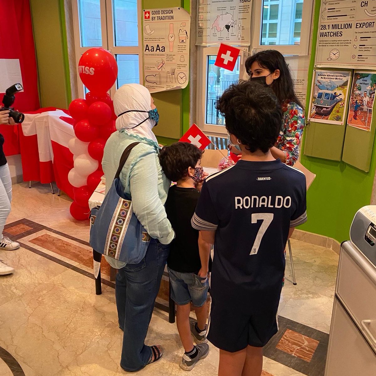 SwissEmbassyUAE's tweet photo. Today European Day of Languages is celebrated across Europe and aims to promote the rich linguistic diversity and plurilingualism!
Something we are not bad at in Switzerland ;-)🇨🇭
#europeanlanguagesday #switzerland #german #french #italian #romansch https://t.co/5IsDkbE3QP