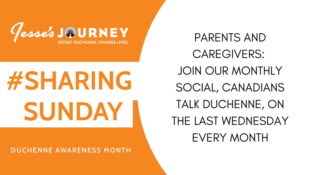 defeatduchenne's tweet photo. #DMDAwarenessMonth - #SharingSunday: Are you a parent or caregiver of a child or children with #Duchenne #musculardystrophy? Connect with other families across Canada at our monthly social, Canadians Talk Duchenne. The next social is THIS Wed, Sept 29: https://t.co/fS74lyzGPM. https://t.co/AGJpYQJaTf