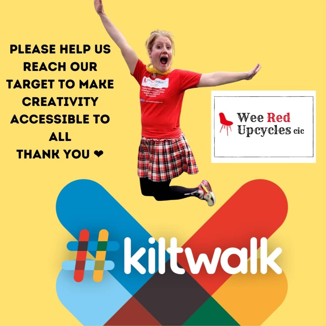 weeredupcycles's tweet photo. Wow what a day walking @thekiltwalk raising money for creative projects 4 young people with ASN, CREATIVITY INCLUSION COMMUNITY. @mcmillwynd @shamir @ConnectedComEL @elcourier @elothianladies @ssescotland #socent #EastLothian #creativityformentalhealth https://t.co/BSErl4wMcB