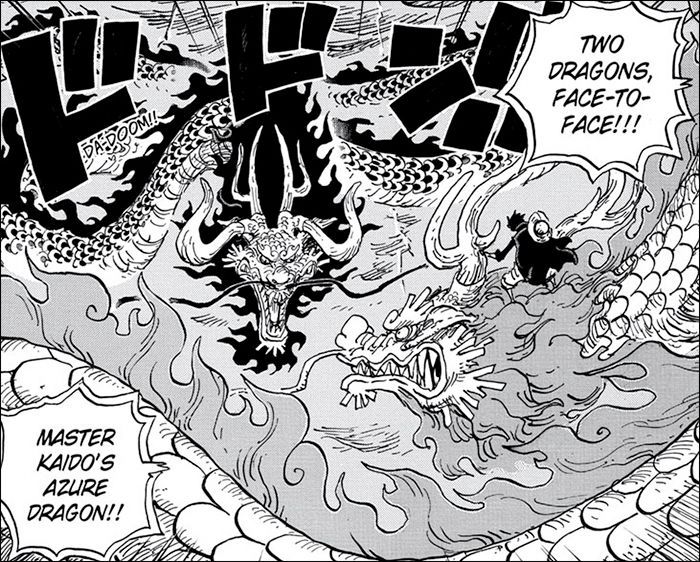 Shonen Jump on X: One Piece, Ch. 1,037: Legends clash as Luffy and Kaido's  thunderous battle continues! Read it FREE from the official source!    / X