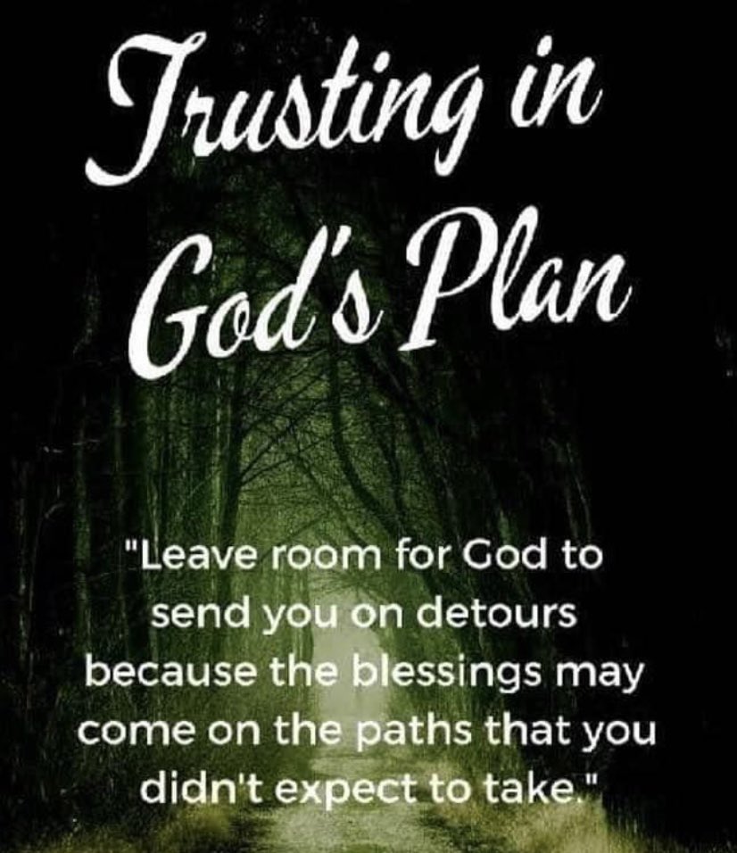 lang_tracey's tweet image. Trusting in gods plan