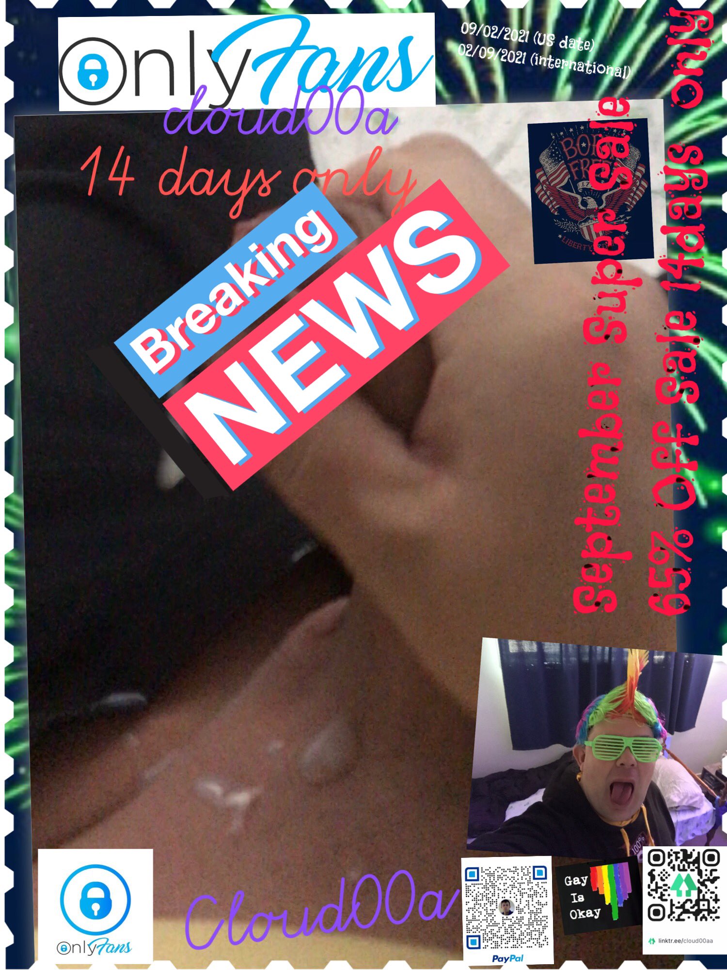 2 pic. Cloud00a ???? https://t.co/oMT0jiHLKb September Super 65% off Sale Super ??Yummy Dick Sale #gayboy