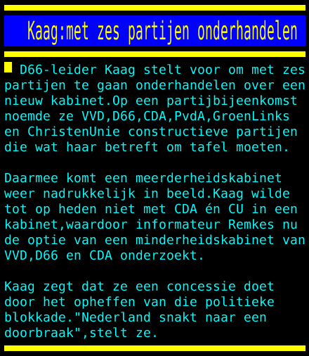 Kabinetsformatie2021