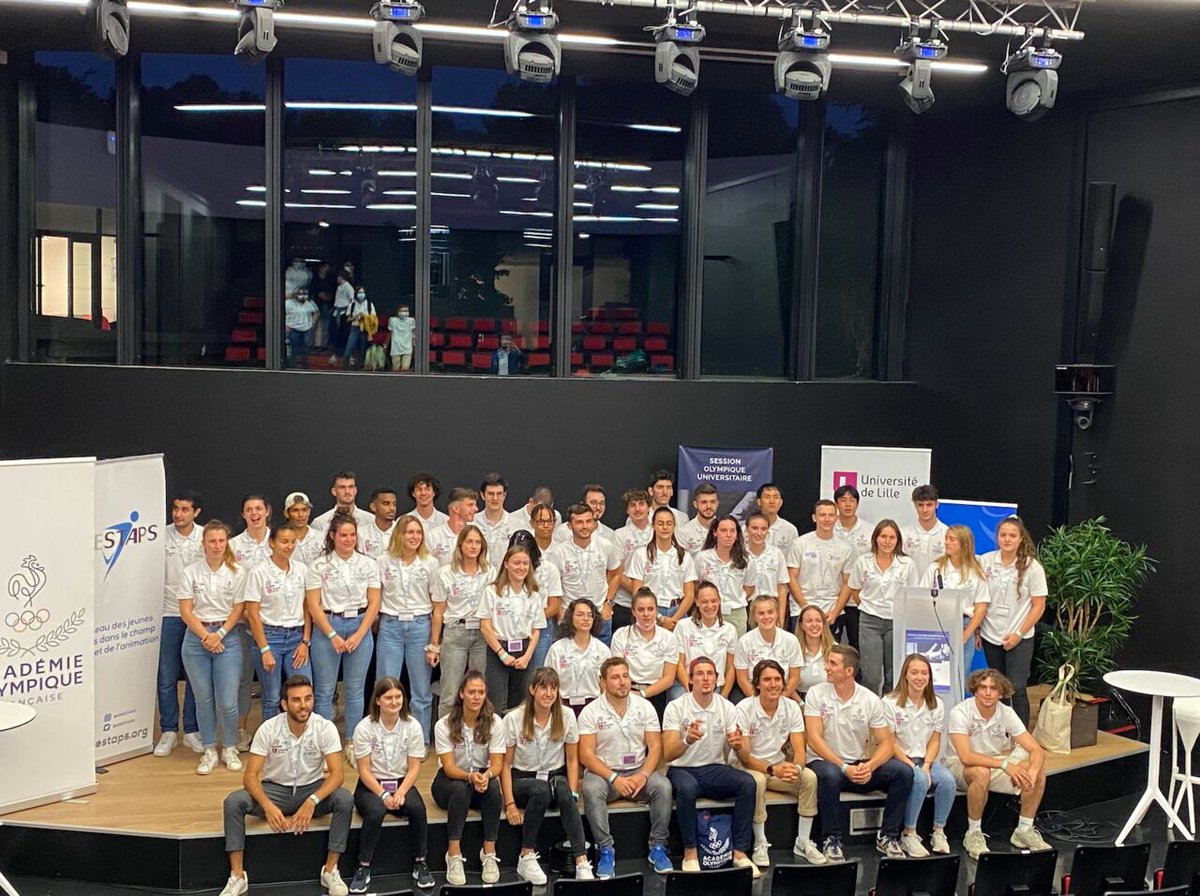 ANESTAPS's tweet image. [ #SOU2021 🏅 ] 

Clap de fin pour la Session Olympique Universitaire, co-organisée avec l’#ANOF et la @FFSportU !

Revenons sur ces 4 jours d’évènement à @univ_lille au travers 4 tweet.

⬇️ ⬇️