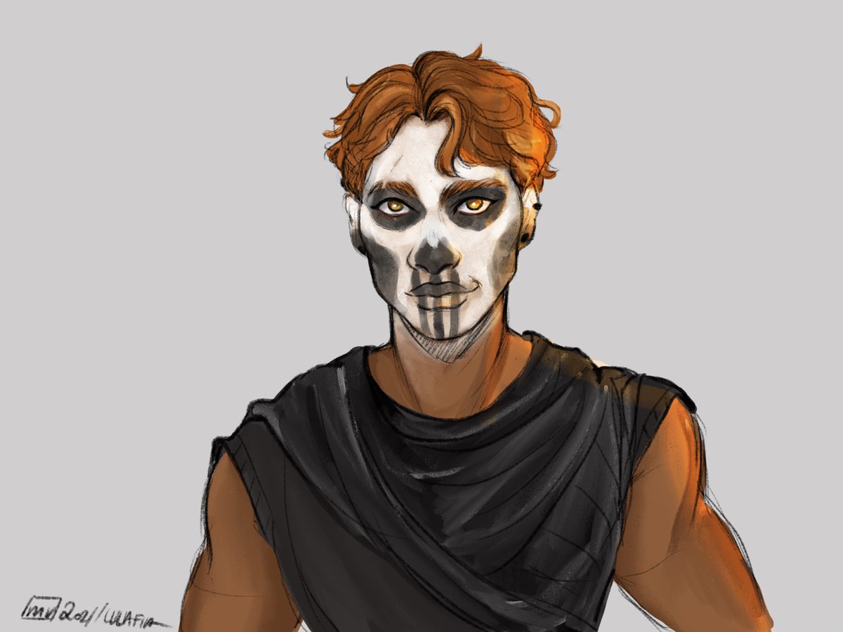 Tyurru's tweet photo. have harrow and gideon because i love them ✨ #GideonTheNinth https://t.co/0I6KIonvqK
