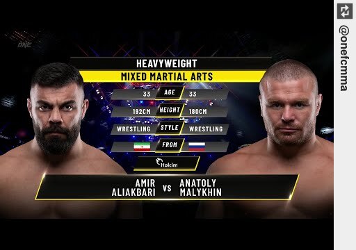 Check out #AmirAliakbari vs. #AnatolyMalykhin | #ONEChampionship Full Fight y2u.be/-el2RyEMLXw #onefcmma