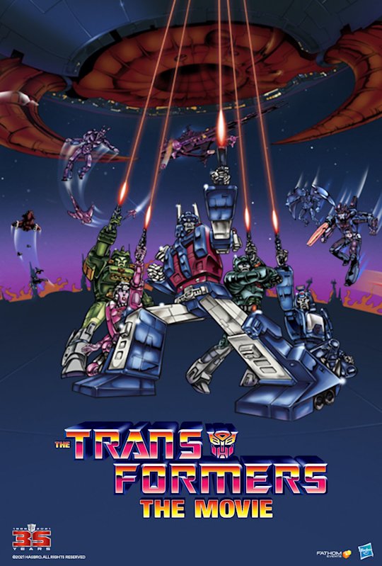 MikeSibertRadio's tweet photo. Last call for rampant speculation!
What do you think is going to be included in the special "exclusive content" during today's @fathomevents screenings of The Transformers: The Movie?
#Transformers35 https://t.co/OXMchiCWla