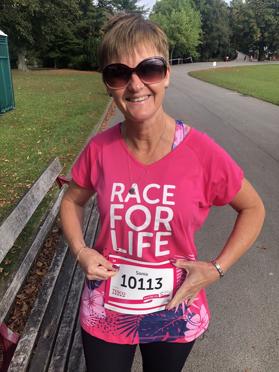 FitFactoryAbc's tweet photo. Very proud of the Mrs today, hates running but got the job done in style &amp; raised a good few quid for cancer research 👏👏👏 https://t.co/Oc8Rhd3vd6