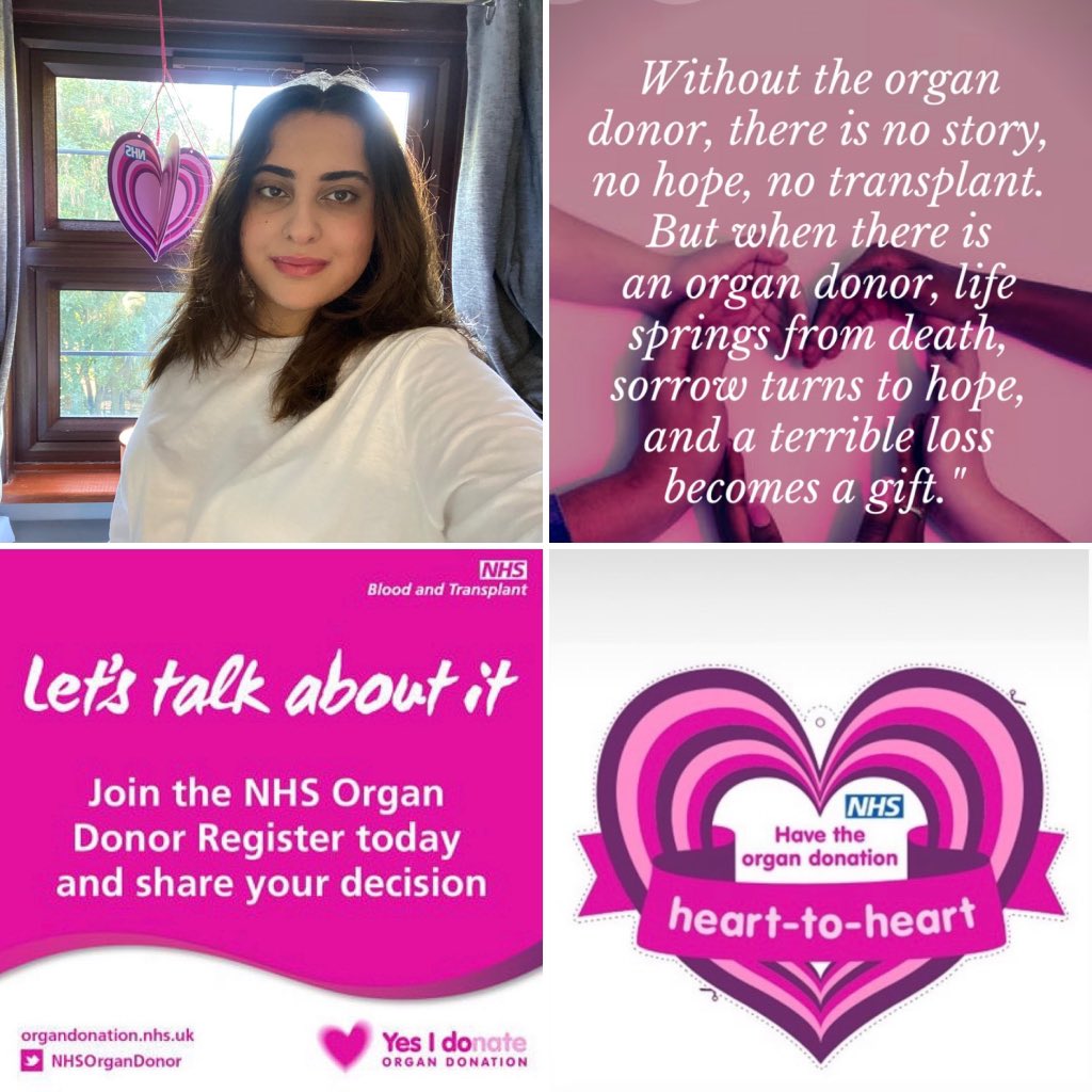 An organ donor can help save and/or transform the the lives of up to 9 people.. there are around 7000 people across the UK  in need of a transplant. Please have the organ donation heart to heart. 
 organdonation.nhs.uk

 #LeaveThemCertain #OrganDonation #OrganDonationWeek