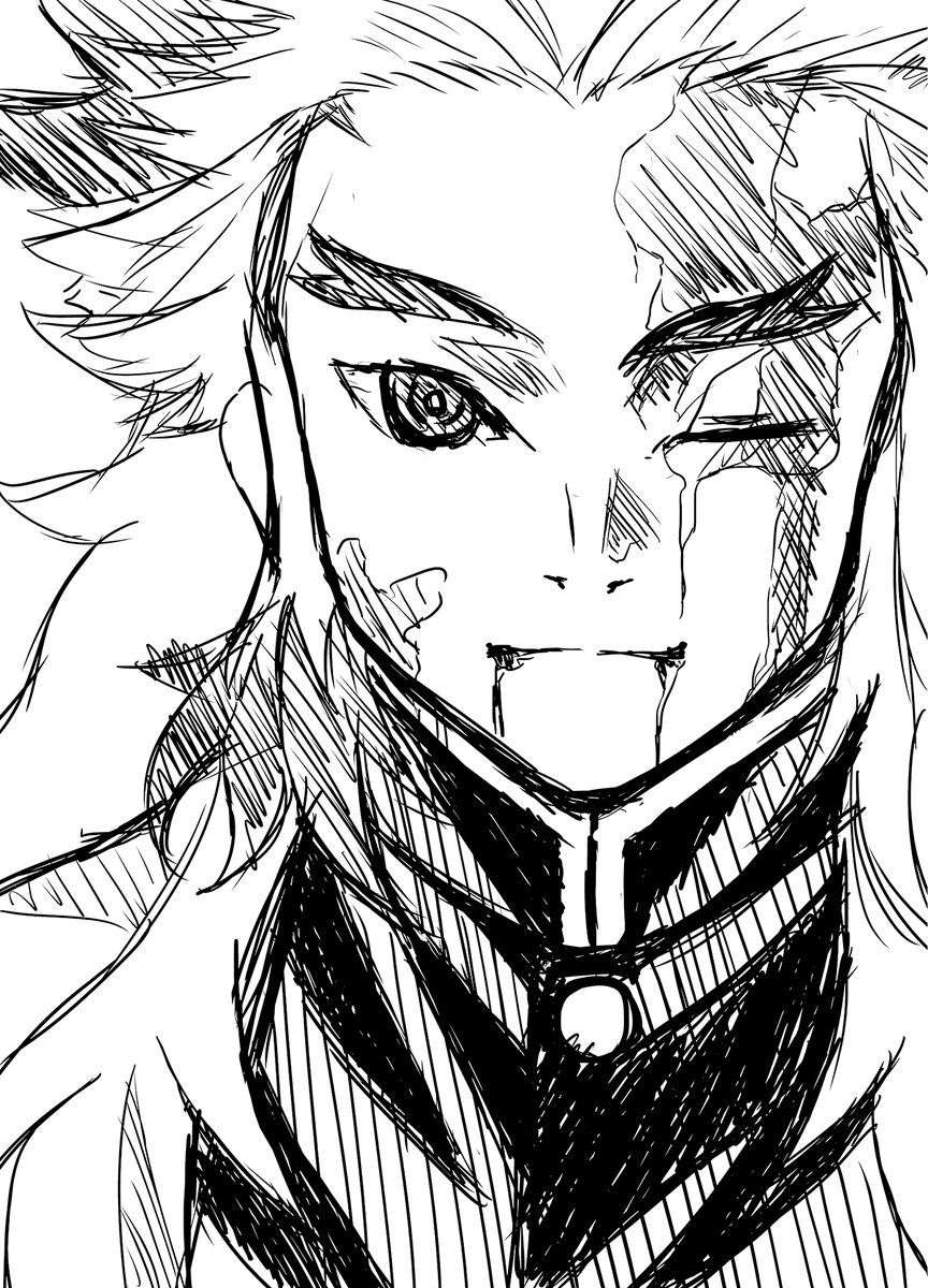 通話で煉獄さん描こうぜの流れになったので描いてみた。
初描きにしては描けたんじゃない?
では、そろそろ寝ます、お休みなさーい 