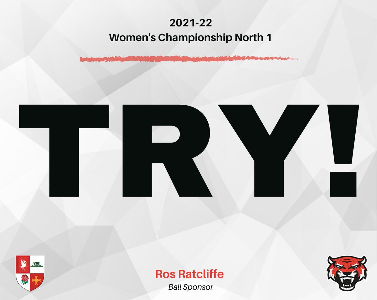 TRY | 71 mins | Scored by Laura Hale. Conversion by Erin Coughey. 90-0 #tigerfamily #wakingthegiant