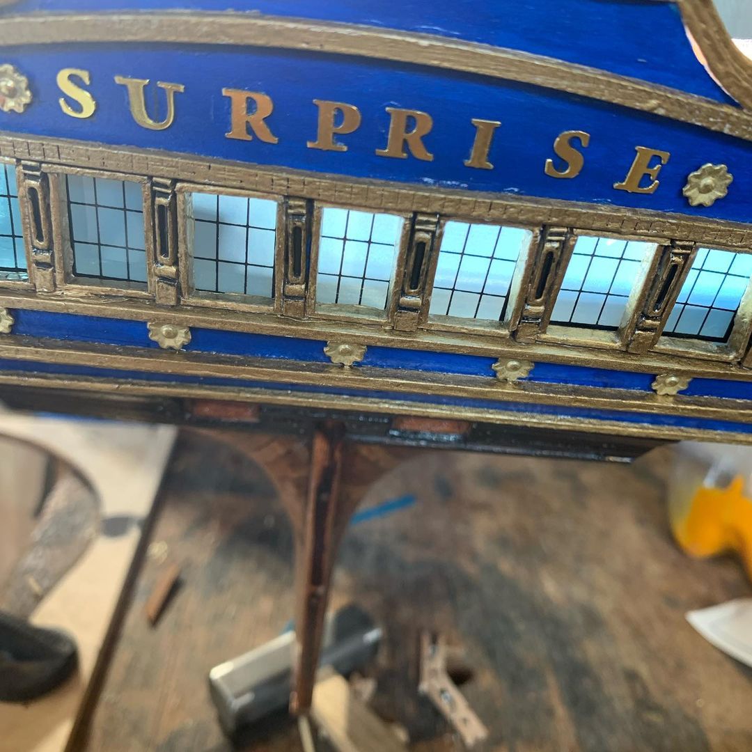ModelSpaceDE's tweet photo. Hmssurprise2020 ist mit seinem Bau weiter sehr gut vorangekommen! Wie geht es mit eurem WIP voran? Teilt eure Fotos mit der #modelspacecommunity! https://t.co/UQJRbnccuK