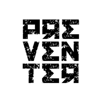 Preventer alt. Logo- Cyrillic inspired. Endut Hoch Hech! #postpunk #logos