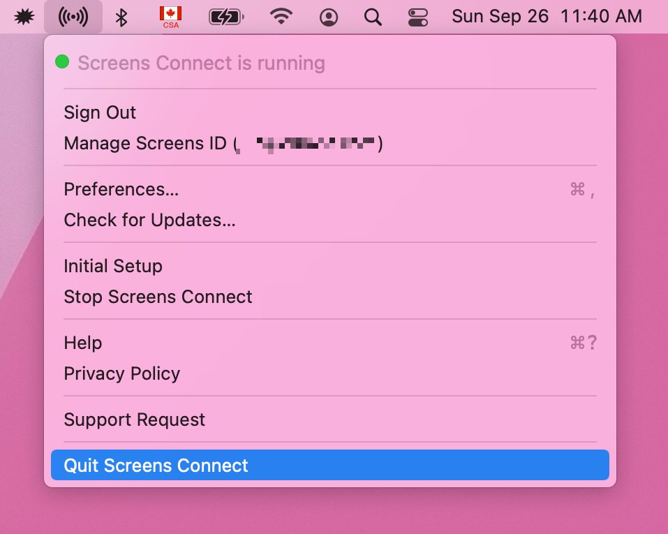 edovia's tweet image. If your Mac is running macOS 12 Monterey beta, Screens Connect 4.11 beta works around the port mapping issue that Apple hasn’t fixed yet:

r.edovia.com/sc411beta

To install: hold CTRL - SC menu bar icon - Quit SC - Drag SC beta in /Applications and relaunch.