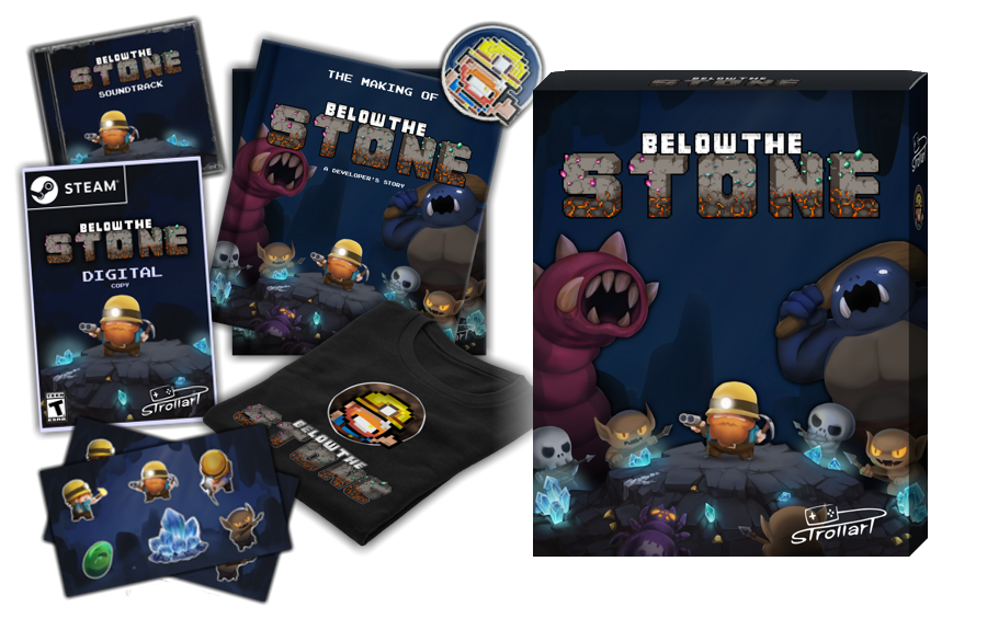 Just ONE WEEK LEFT on our Kickstarter campaign.

This'll be your last chance to grab some limited time Below the Stone merch!

Link here: 
kickstarter.com/projects/below…

#gamedev #indiedev #kickstarter #pixelart #roguelike