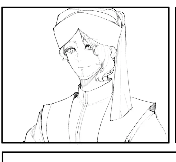 認真畫了優格哥 