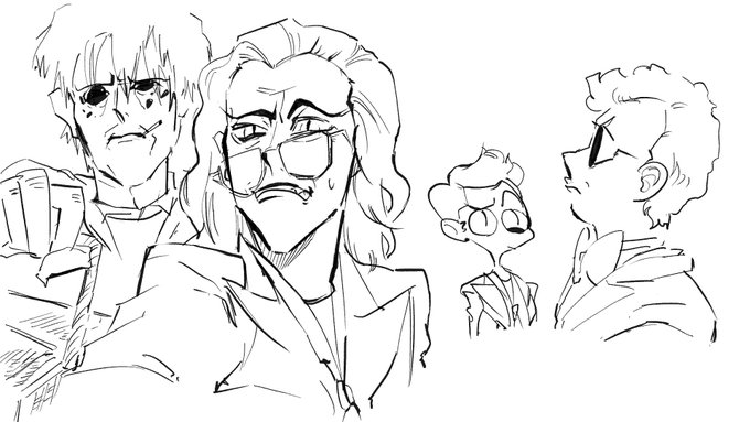 GO落書き〜〜doodles

 #GoodOmens 
 #GoodOmensFanArt 