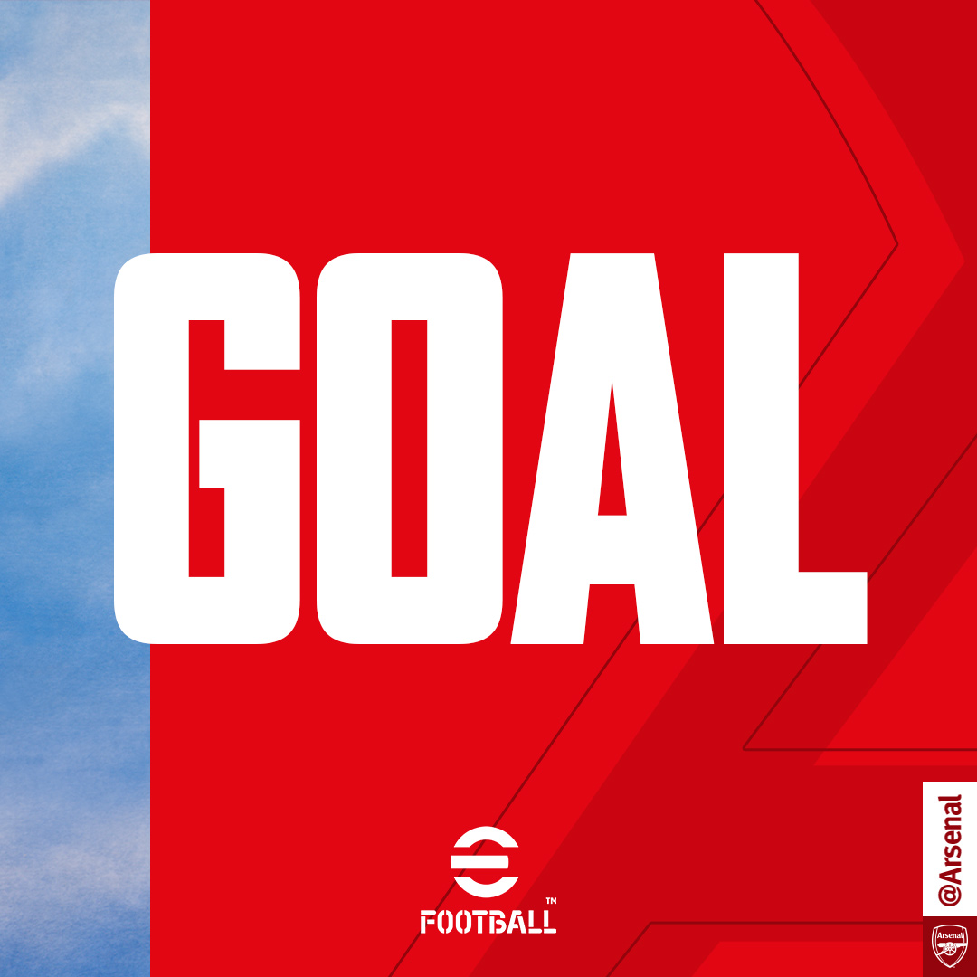 Arsenal's tweet photo. ⭐️ 𝗘 𝗦 𝗥! ⭐️ 

WE LEAD IN THE DERBY! 🔴 

🔴 1-0 ⚪️ (12)

#ARSTOT https://t.co/jRvNhAQS6O