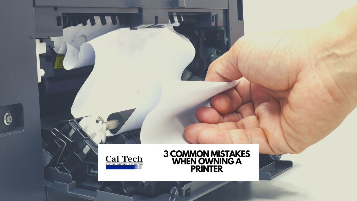 Cal_Tech_Copier's tweet image. Avoid these 3 mistakes when owning a printer as told by a printer repair service.
caltechcopier.com/3-common-mista…

#Printerrepairservice
#copierrepair