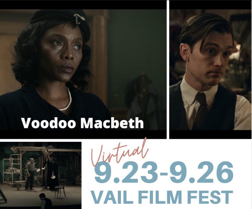 Today's the last day of the 2021 Vail Film Fest! Don't miss VOODOO MACBETH and other great features, as well as docs, shorts, and student films, all available to stream online. See the full film program at vailfilmfestival.eventive.org/films

#film #filmfestival #movies #filmmaking