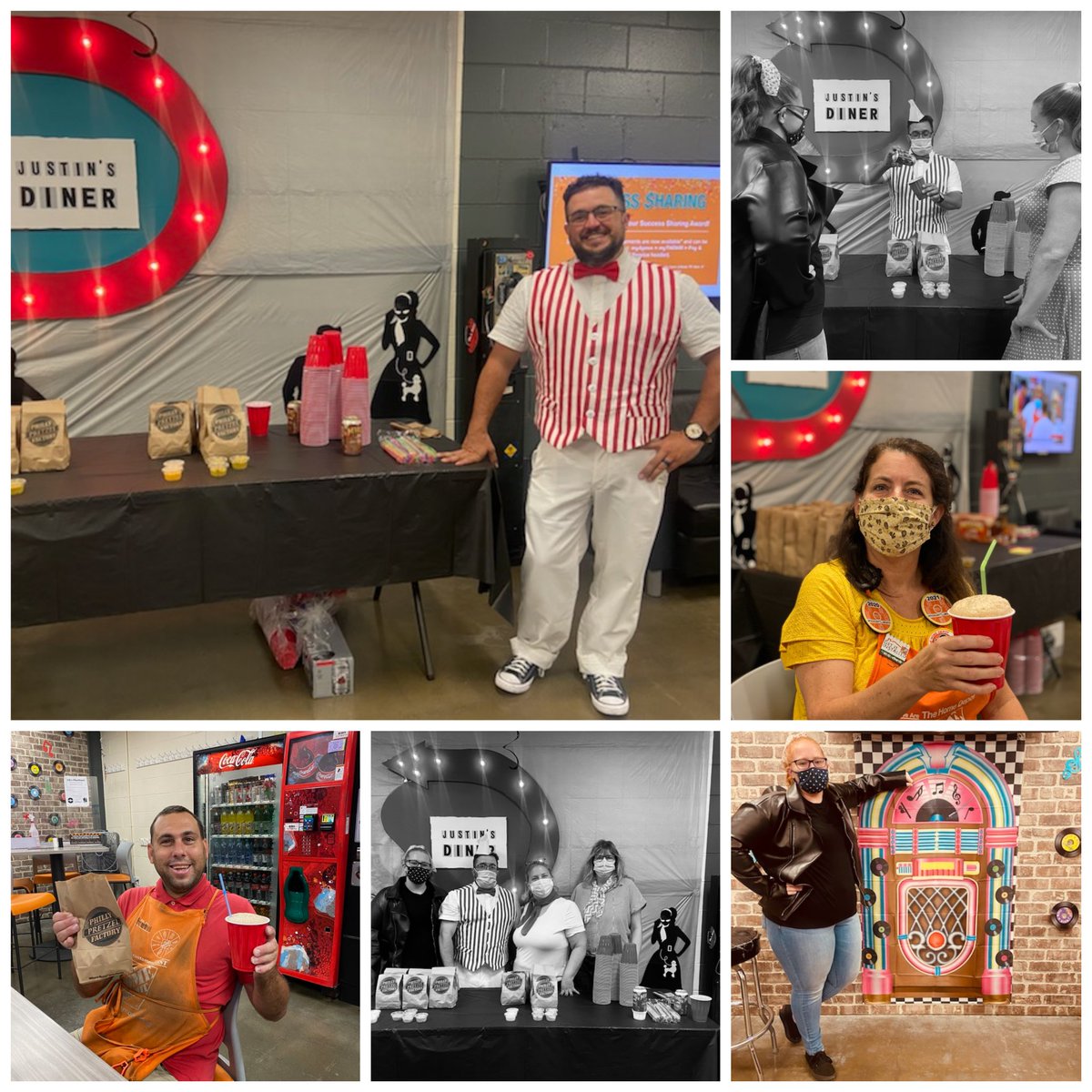 Day 4 #successshare2021 Root beer floats and pretzel rivets for our final day of Flash back to the 50's 🧋 🥨