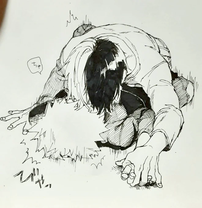 轟爆落書き
2枚目は顔がめすすぎたので没った爆 