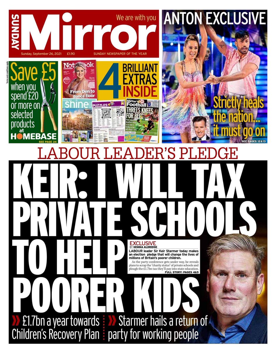 The quality of education should be world class, regardless of how rich your parents are.

Quality education is the single most important vehicle for social mobility and opportunity. 

<a href="/Keir_Starmer/">Keir Starmer</a> 
#LabourConference2021