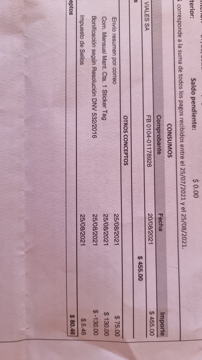santijt81's tweet photo. Necesito ayuda con @TelepeajePlus. Hace años tengo cuenta, siempre con débito automático y sin factura física. Ahora sin haber yo pedido nada me llega resumen x correo que nunca pedí y me lo cobran! Alguno le pasó? https://t.co/8DXO7rWmsQ
