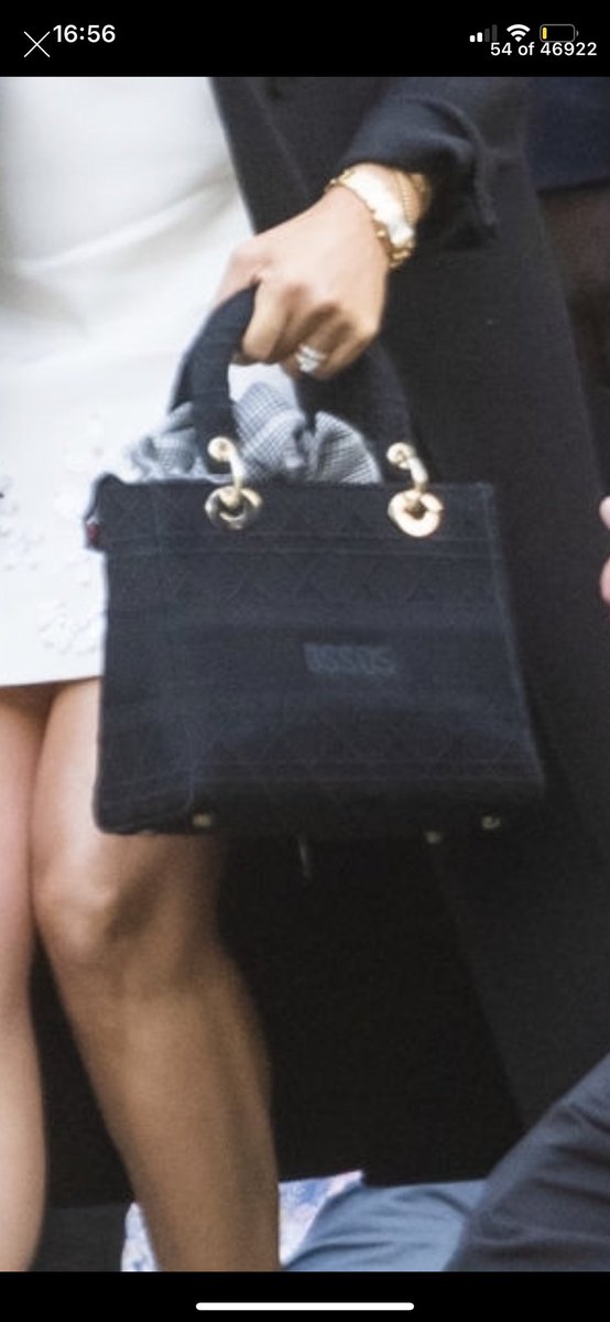<a href="/whatmegwore/">What Meghan Wore</a> <a href="/MeghansMirror/">Meghans Mirror</a> <a href="/WhatMeghanWore/">What Meghan Wore</a> <a href="/MadAboutMeghan/">Mad About Meghan</a> Not sure if this has already been mentioned, but it looks like Meghan’s Lady Dior has been personalised with DSSOS for Duchess of Sussex! 🥰