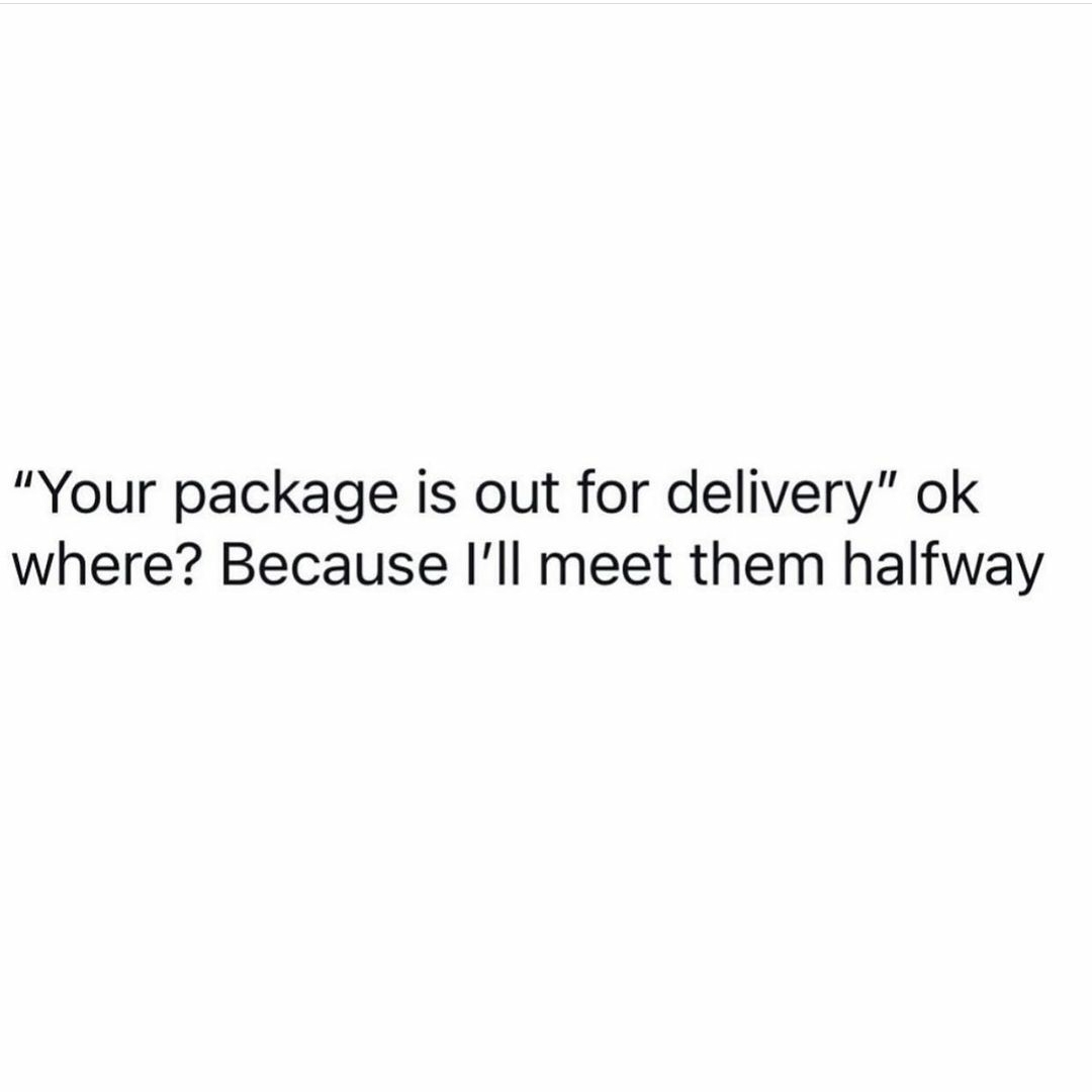 OutspokenClo's tweet photo. Yes, we have all been there including us! Where is my package 📦  at?🤔 

https://t.co/RB1hFU2ahv https://t.co/S6ADDlXLnz