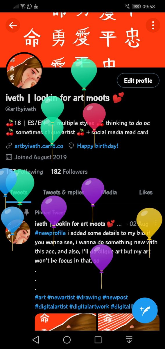 artbyiveth's tweet photo. ajsjsjsks que bonitos, una de las pocas razones por las cual me gusta cumplir años https://t.co/pAqtuJ6Vzc