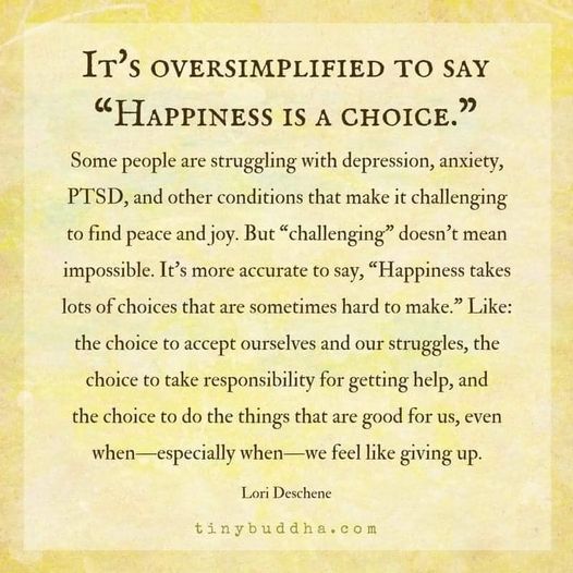 Good afternoon! Enjoy today's midday mindful moment, and make hard choices